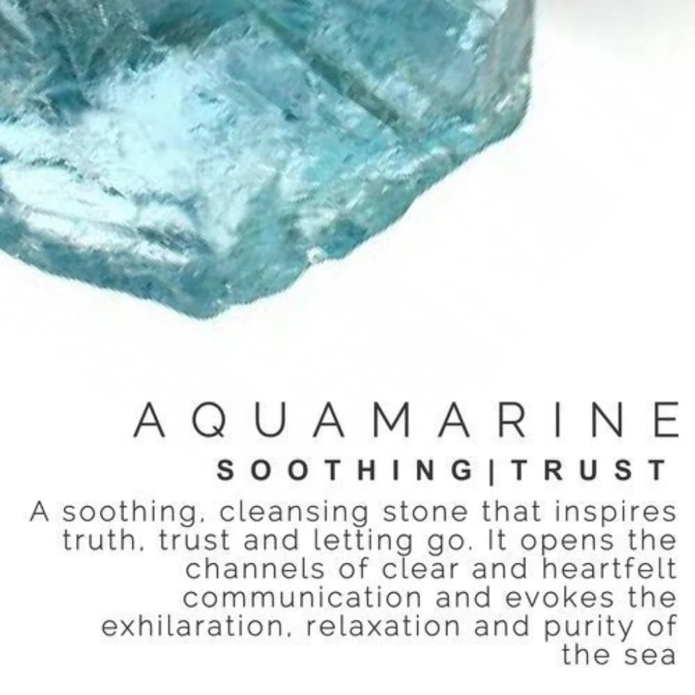 Aquamarine Dangle Hook Earrings